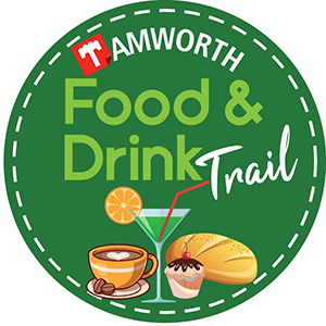 Image shows the logo for the Tamworth Food & Drink Trail
